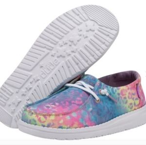 HEY DUDE YOUTH WENDY FLOW LEOPARD